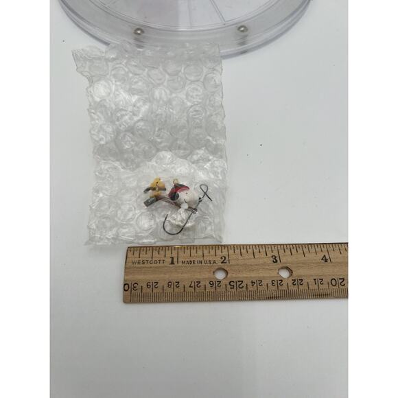 Lot of 3 Hallmark Keepsake Ornaments Peanuts Snoopy Woodstock Hockey Detective - Picture 5 of 9